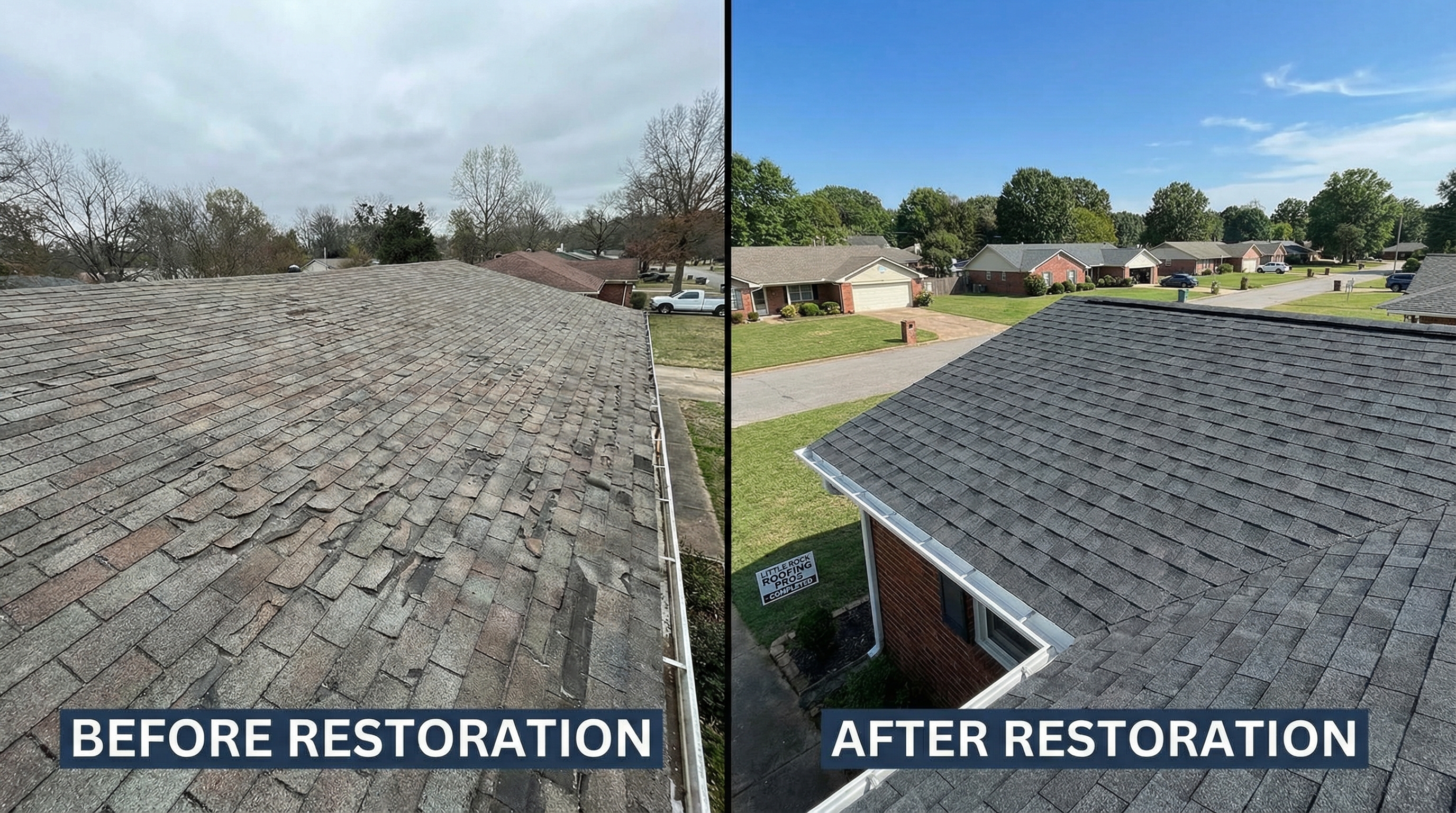 Wind damage restoration Little Rock AR