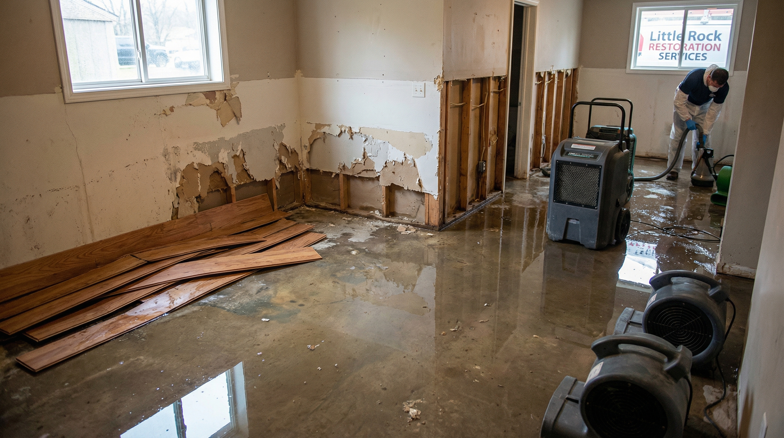Storm roof damage repair Little Rock